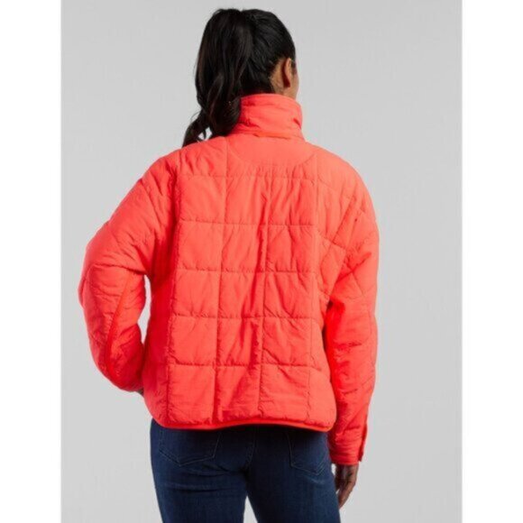 FREE PEOPLE Movement Pippa Packable Puffer in Hot Watermelon Size Medium NWT - Picture 12 of 15